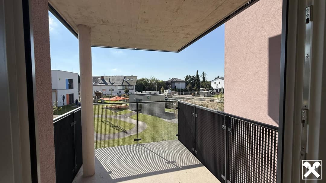 Wohnung im verkehrsberuhigten Neubauquartier mit Balkon