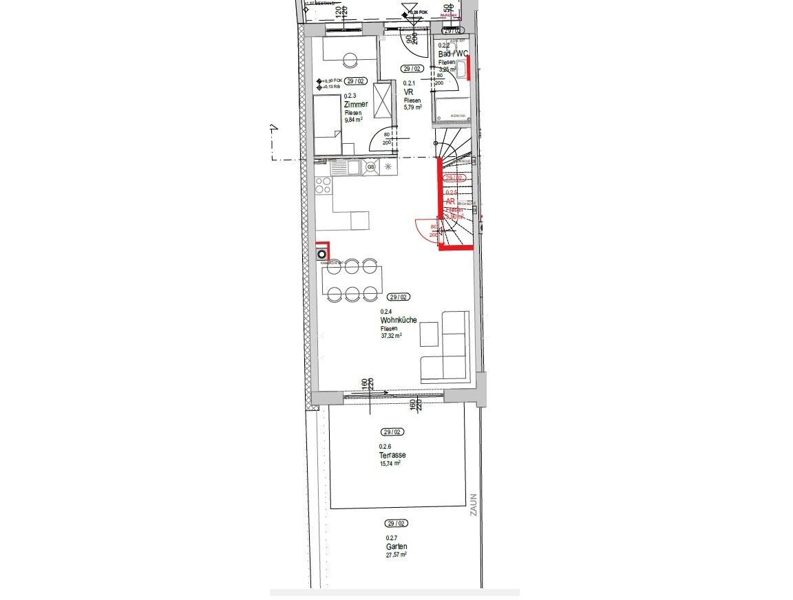 Reihenhaus in Weidling bei Wien – Erstbezug, 149 m² WFL, Garten