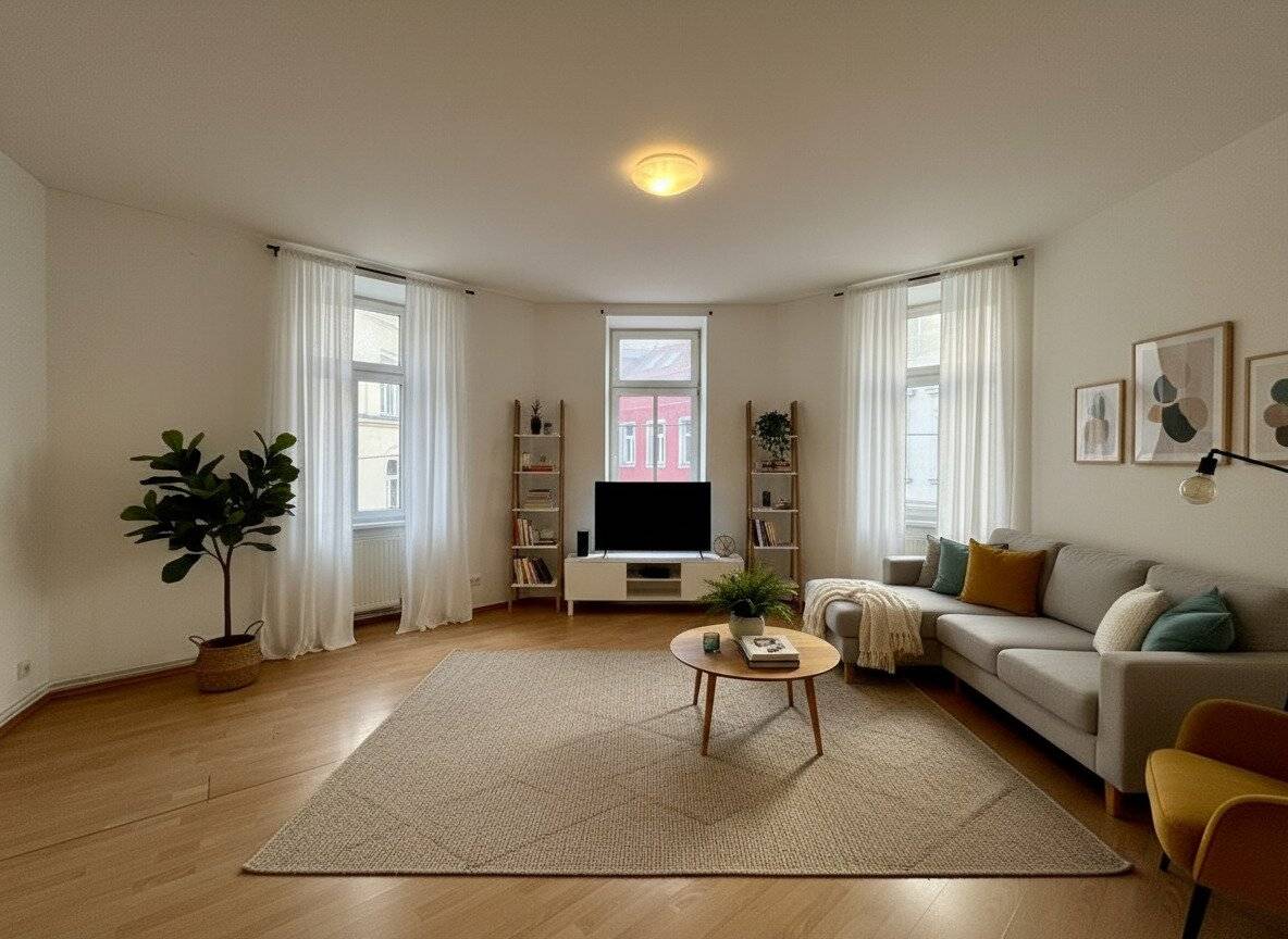 Helle 3-Zimmer-Wohnung im Altbau mit Lift in Meidling, Wien Nähe U4