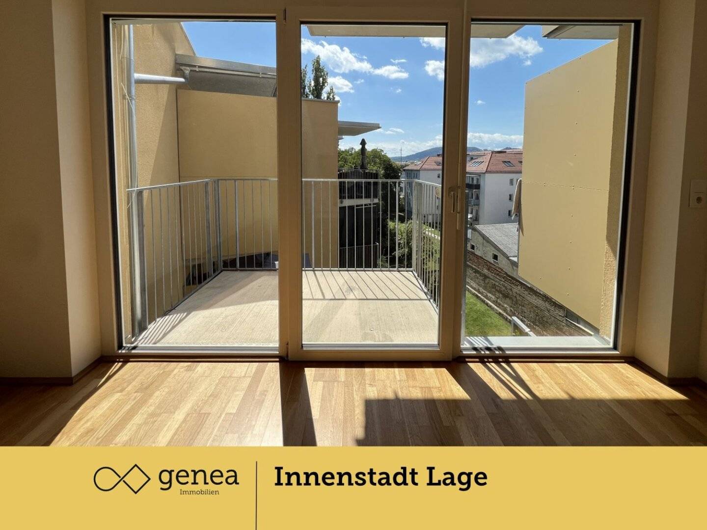 Modern new build apartment with balcony in central location