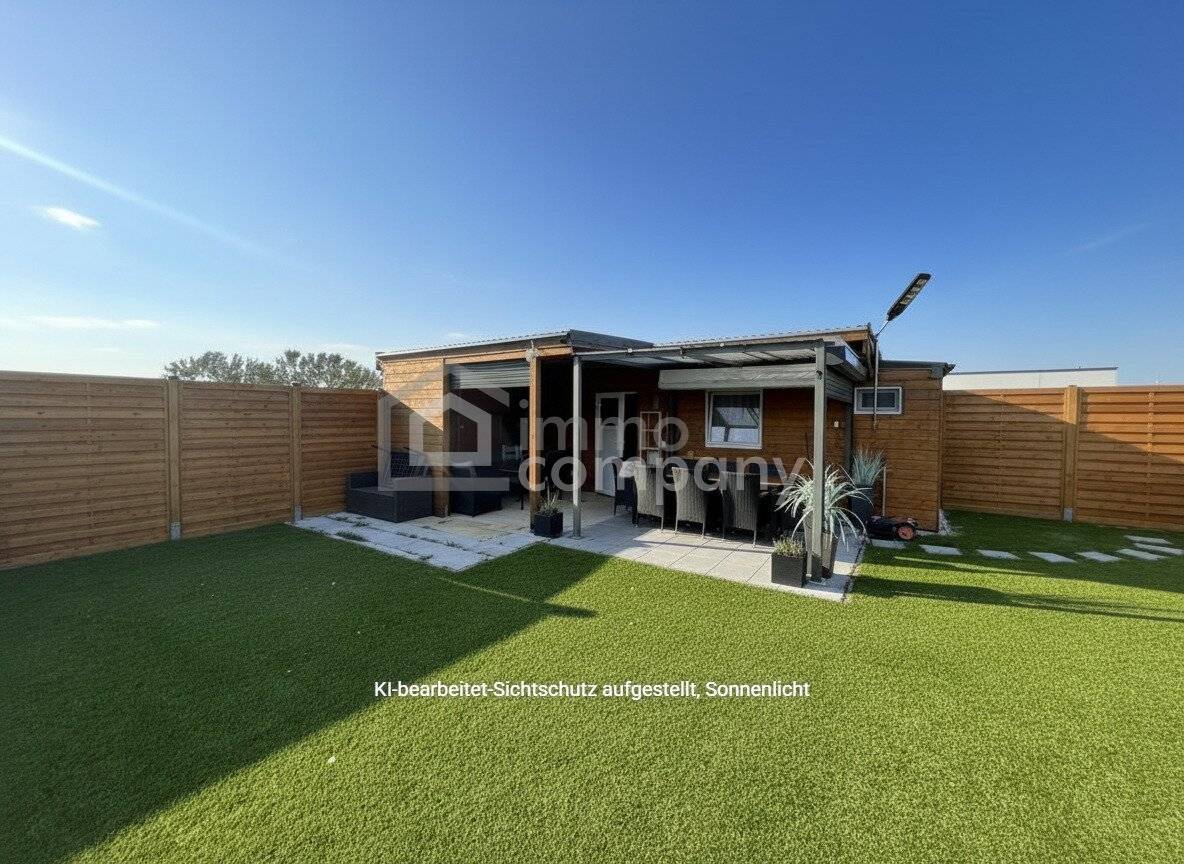 Ferienhaus am Neufelder See, 25 m², Terrasse 18 m², ruhig gelegen