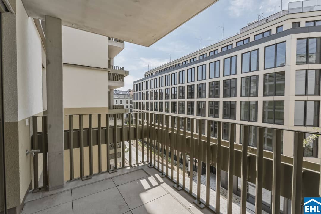 Wohnung Erstbezug Neubau Balkon nahe Augarten
