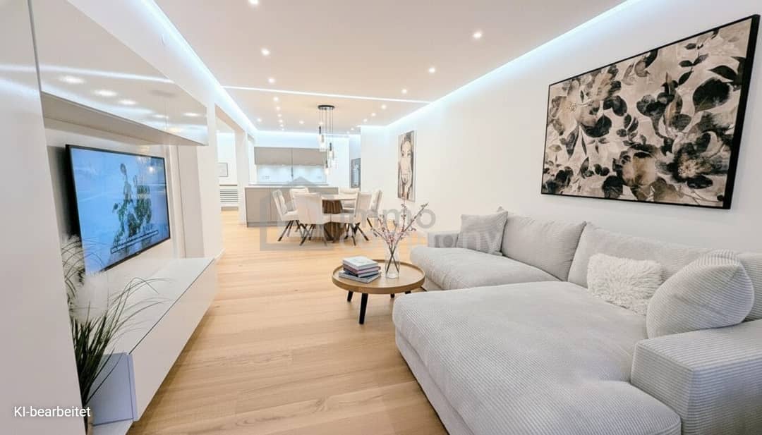 Sea view apartment with loggia and smart home