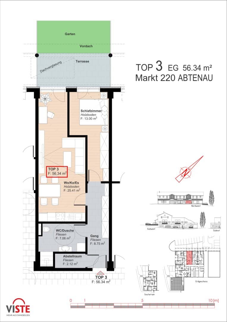 Gartenwohnung Top 3