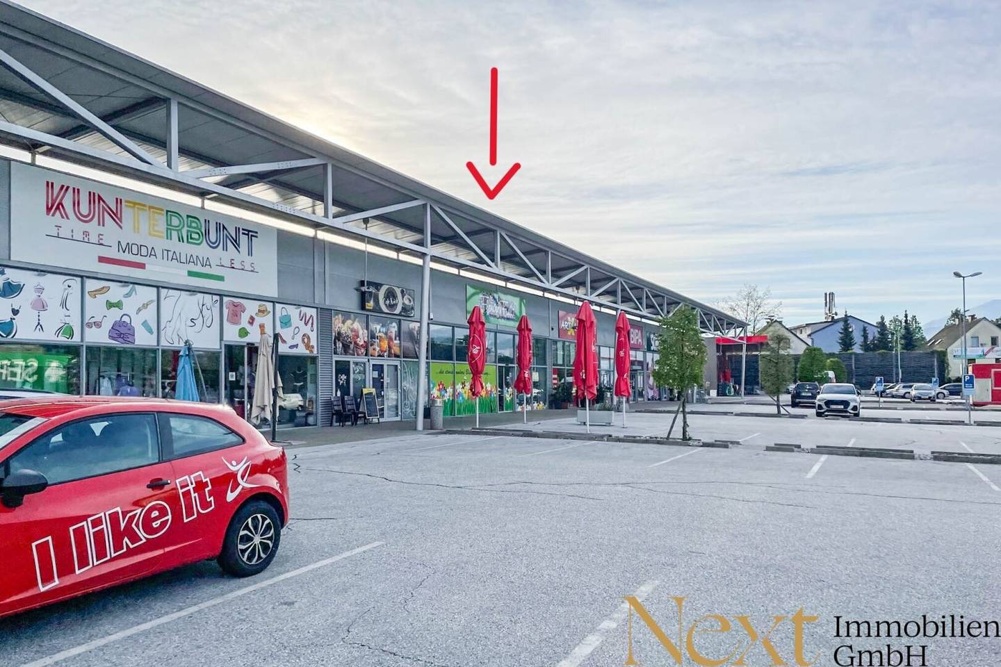 Representative commercial space with high foot traffic in Klagenfurt for rent
