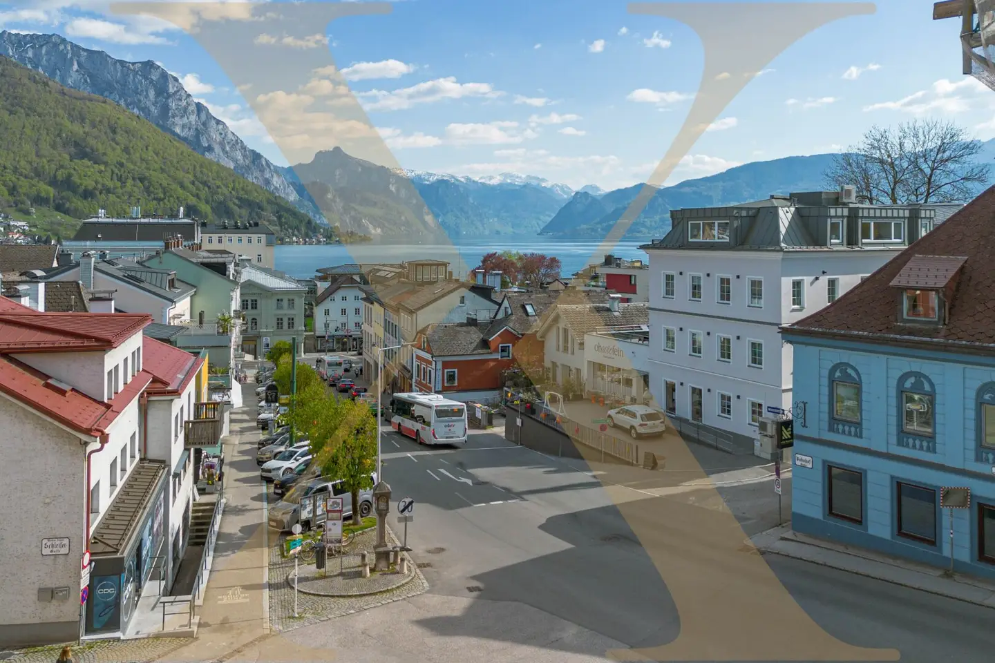 Wohnung mit Seeblick und sonnigem Balkon im Zentrum