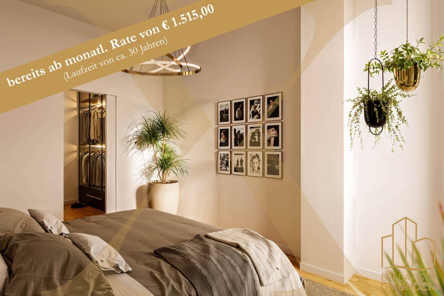 Wohnung im Zentrum von Gmunden mit Balkon und hellen Räumen