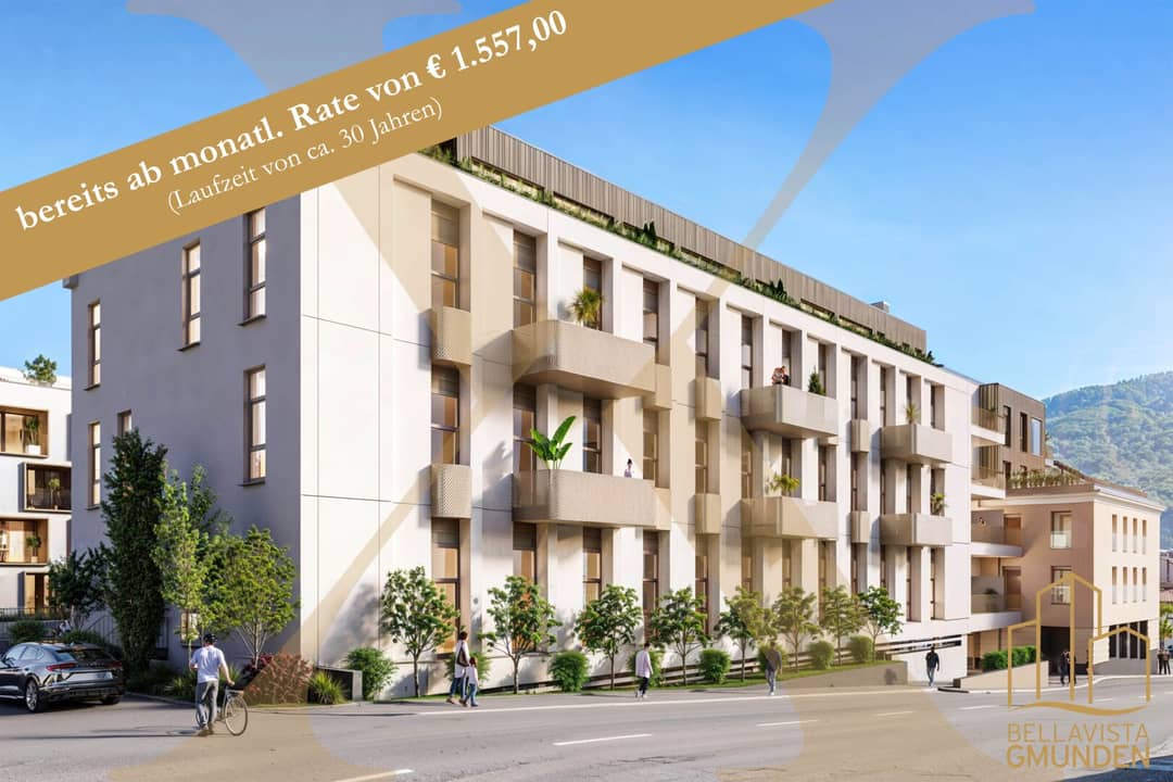 Wohnung nahe Traunsee Seepromenade mit Balkon