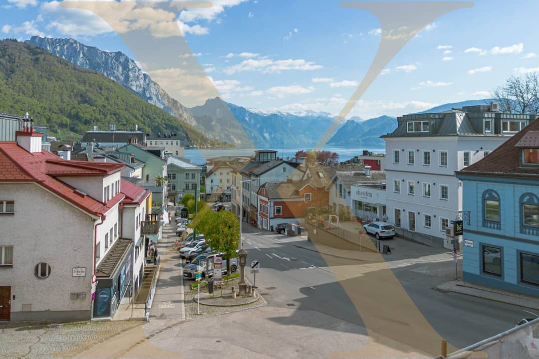Wohnung im Zentrum von Gmunden mit Seeblick und Terrasse
