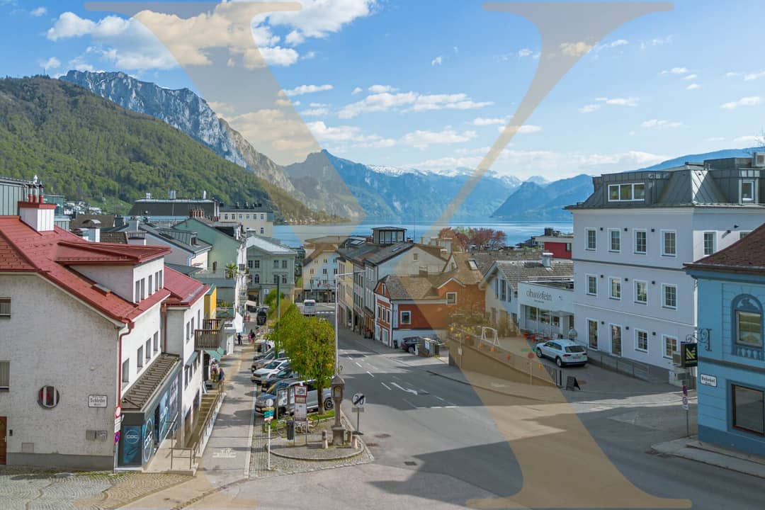Wohnung Seeblick Terrasse Zentrum Gmunden