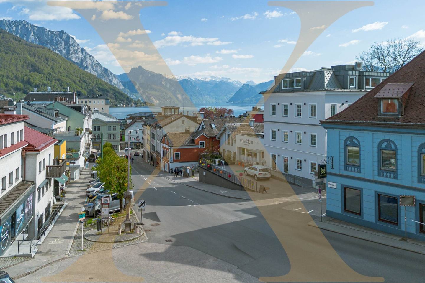 Wohnung mit Seeblick und Terrasse im Zentrum