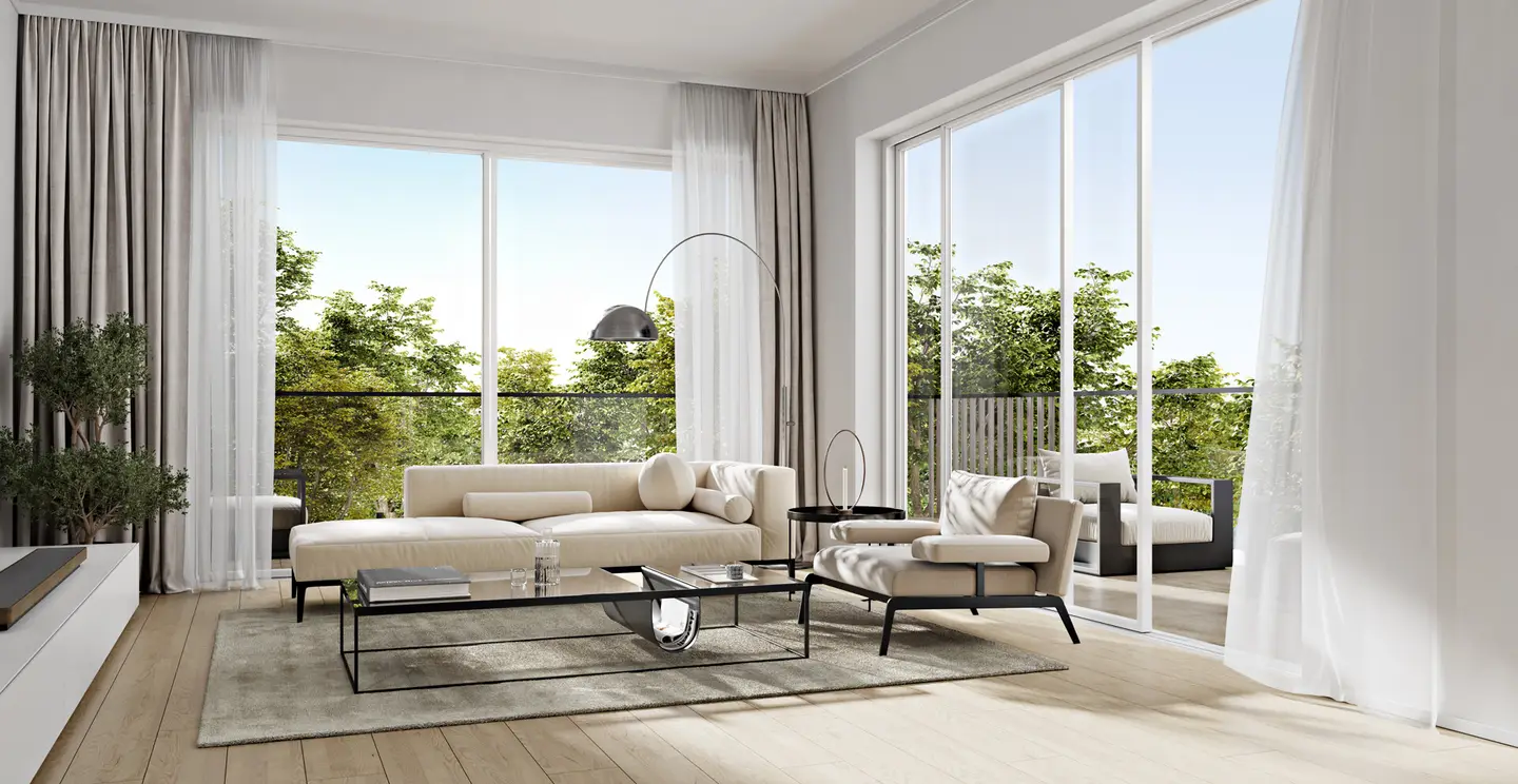Penthouse first occupancy roof terrace 5 rooms