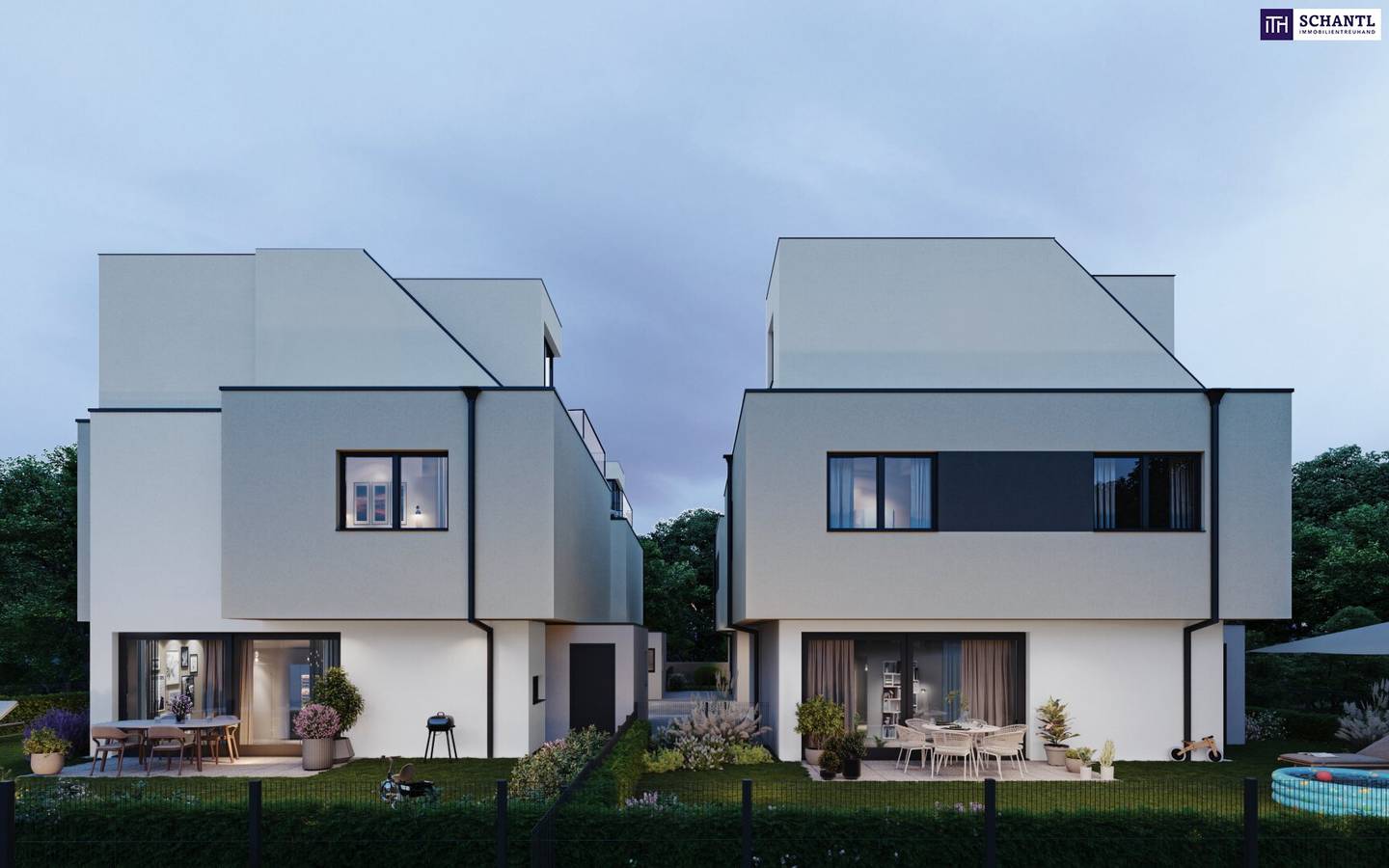 Family home with garden and terrace in Vienna Floridsdorf