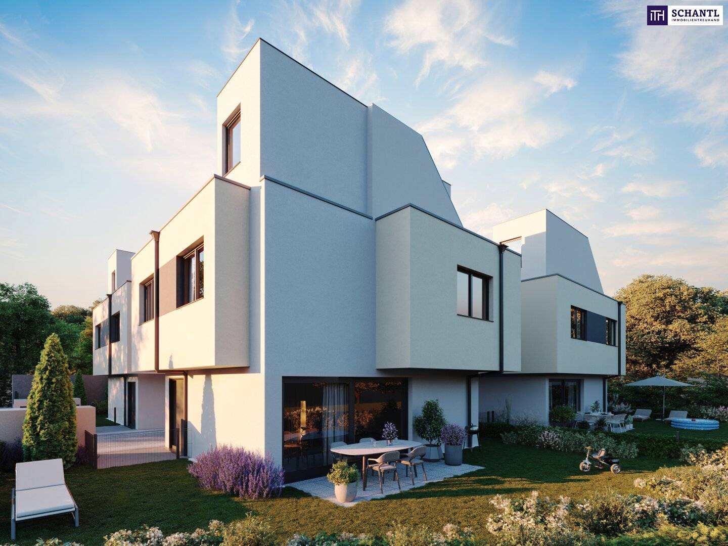 Family home with garden and terrace in Vienna Floridsdorf
