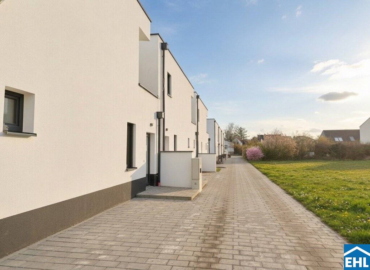 Eckreihenhaus ein Architekturjuwel in Ziegelmassivbauweise