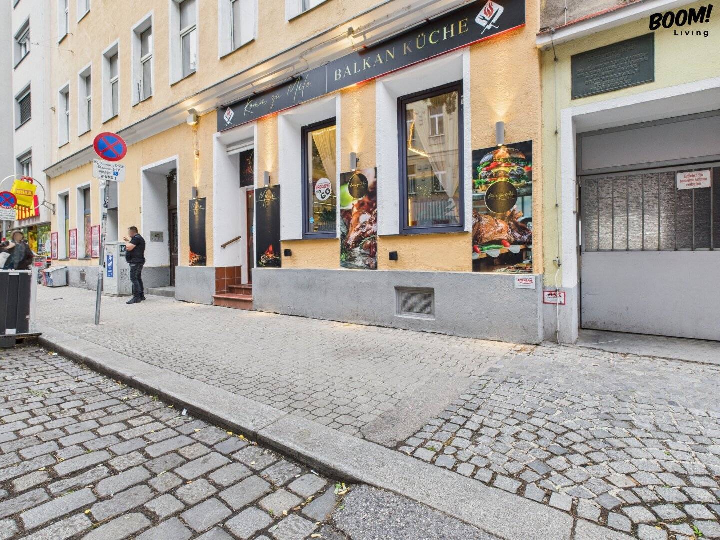 Restaurant Space 234m² Vienna 3rd Dist. w/ Garden