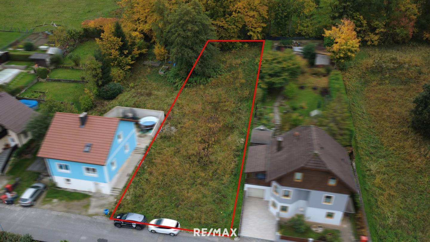 Baugrundstück in Rabenstein an der Pielach – ohne Bauzwang, 893 m²