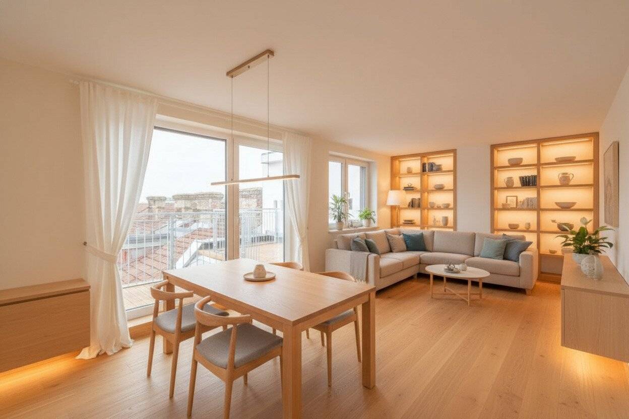 ++NEW++ Extraordinary 3 room new build apartment with balcony