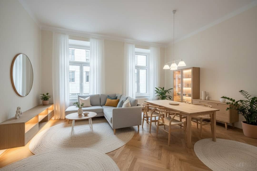 Wohnung Altbaucharme mit Gartenanteil