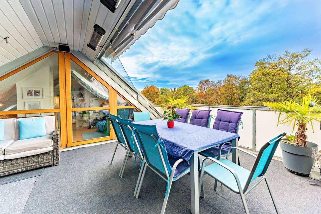Maisonettewohnung mit Westterrasse Augarten Graz