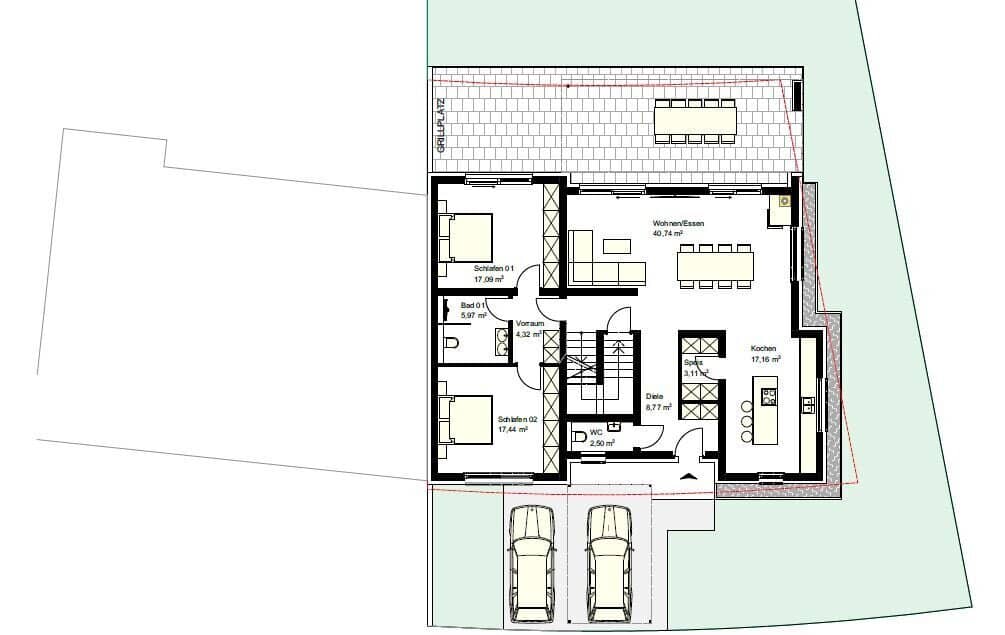 Building rights plot (lease) with 774 m² in Aspern: contract extendable