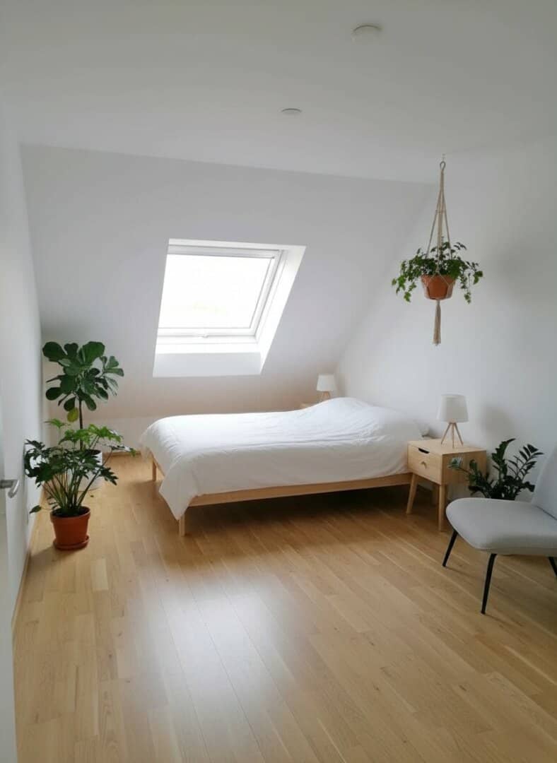 Air conditioned two room apartment with courtyard facing terrace and optional garage parking space