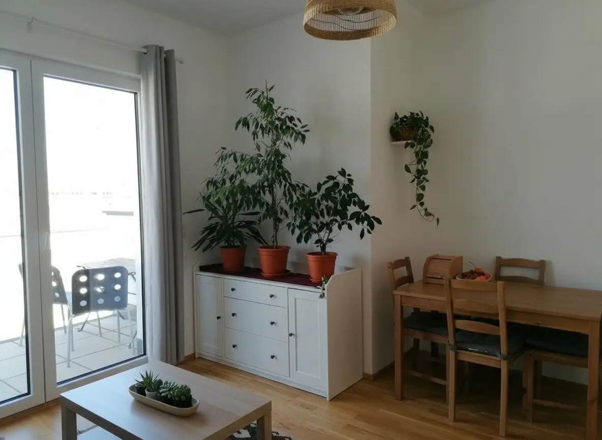 Klimatisierte 2-Zimmer-Wohnung mit hofseitiger Terrasse & optionaler Garagenstellplatz!