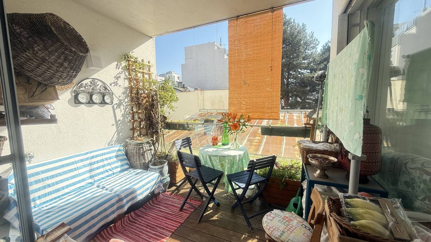 Wohnen mit Urlaubsfeeling Pur direkt bei der Obere Alte Donau: 4-Zimmer mit gartenseitiger Loggia!