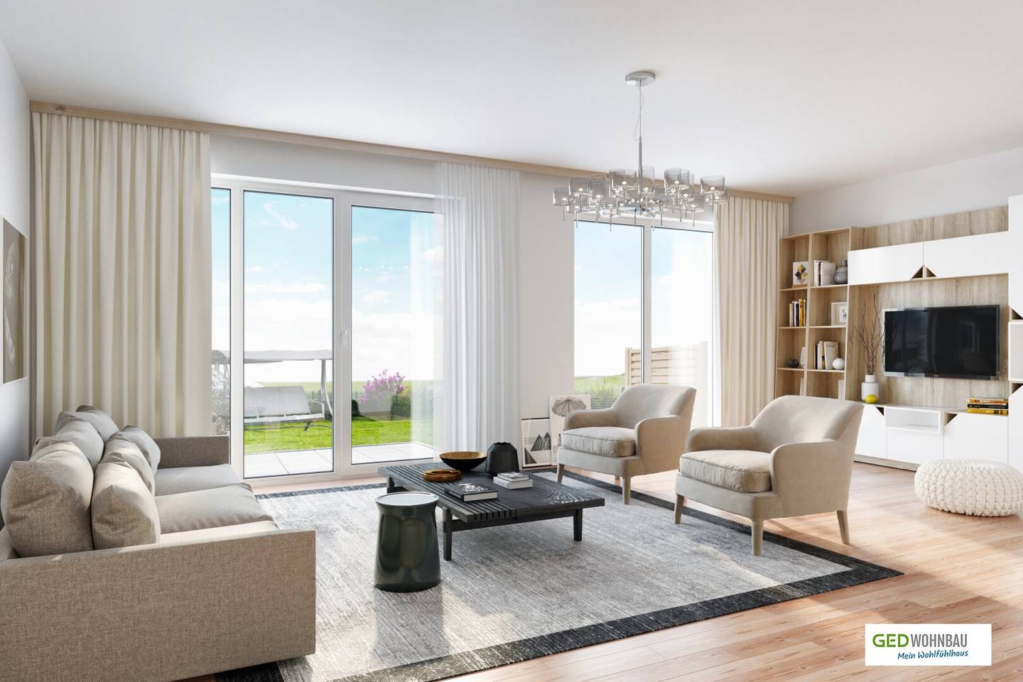 Rented investment property in Pöchlarn: attractive 4.3% yield end terrace house Top A3