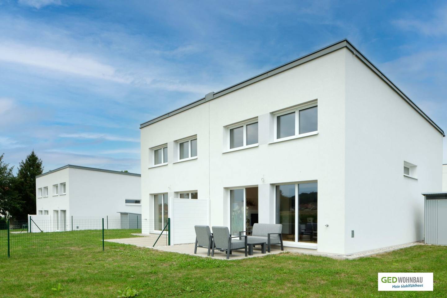 Doppelhaushälfte in Wieselburg – Garten, Balkon, 118 m², 2 Stellplätze
