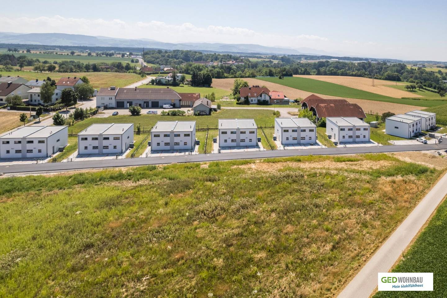 Doppelhaushälfte Haag - Neubau, 4 Z., Garten 158 m², 2 Stellplätze