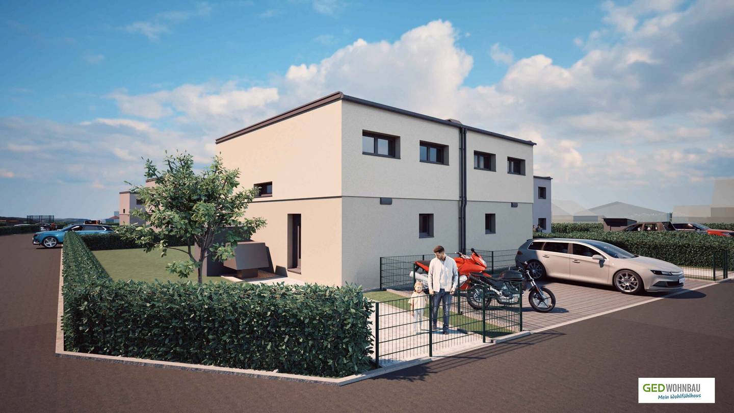 Doppelhaushälfte mit rd. 117 m² WNFL in Großebersdorf - Neubau, Erstbezug, Provisionsfrei direkt vom Bauträger!