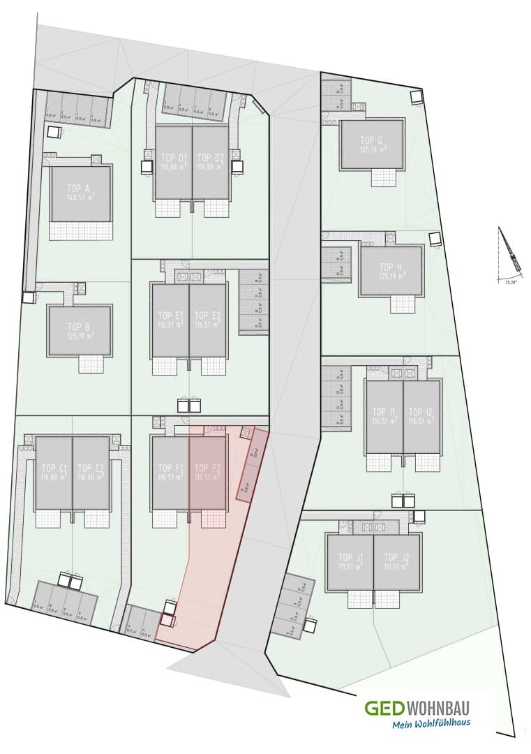 Energieeffiziente Doppelhaushälfte in Großebersdorf - Ihr provisionsfreies Traumhaus mit rd. 117 m² WNFL mit Garten