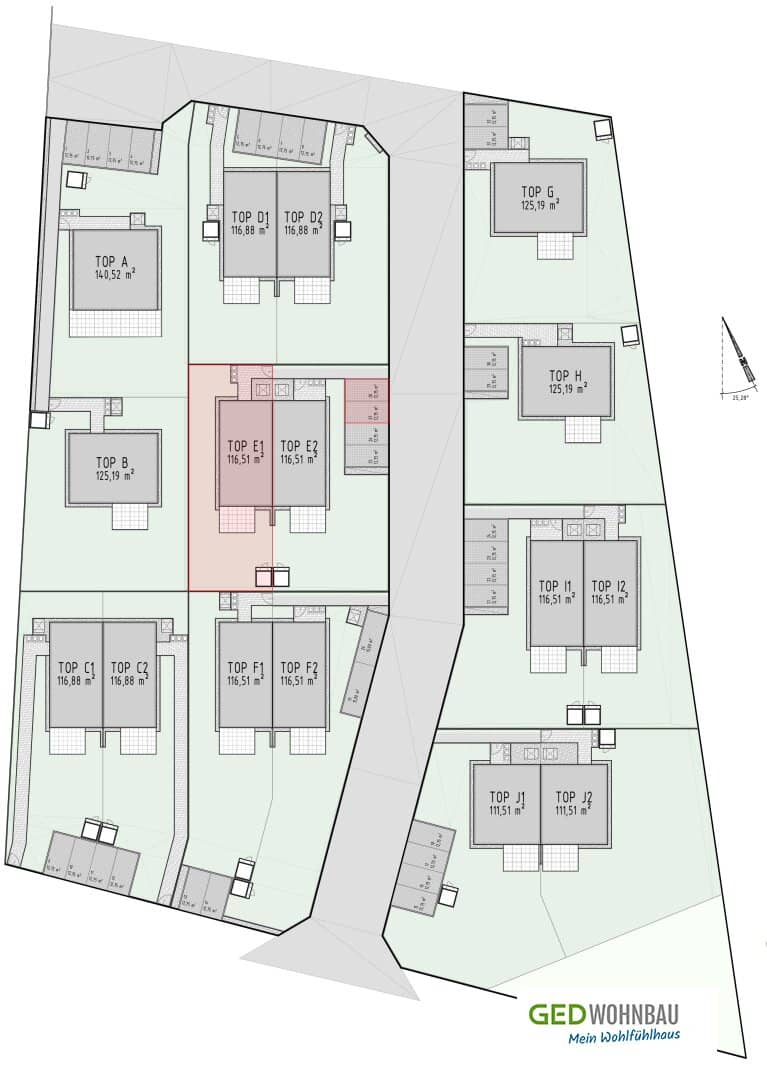 Commission-free first occupancy: semi-detached house in Großebersdorf - timber mass construction, air source heat pump, PV system on the roof and PV Anlage am Dach? wait no
