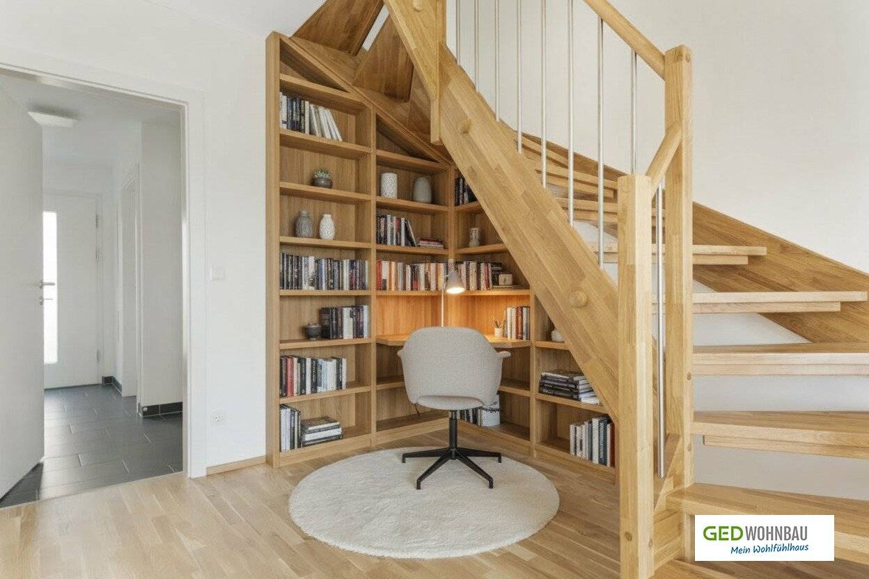 Energy-saving, modern semi-detached house in Großebersdorf: commission-free directly from the developer