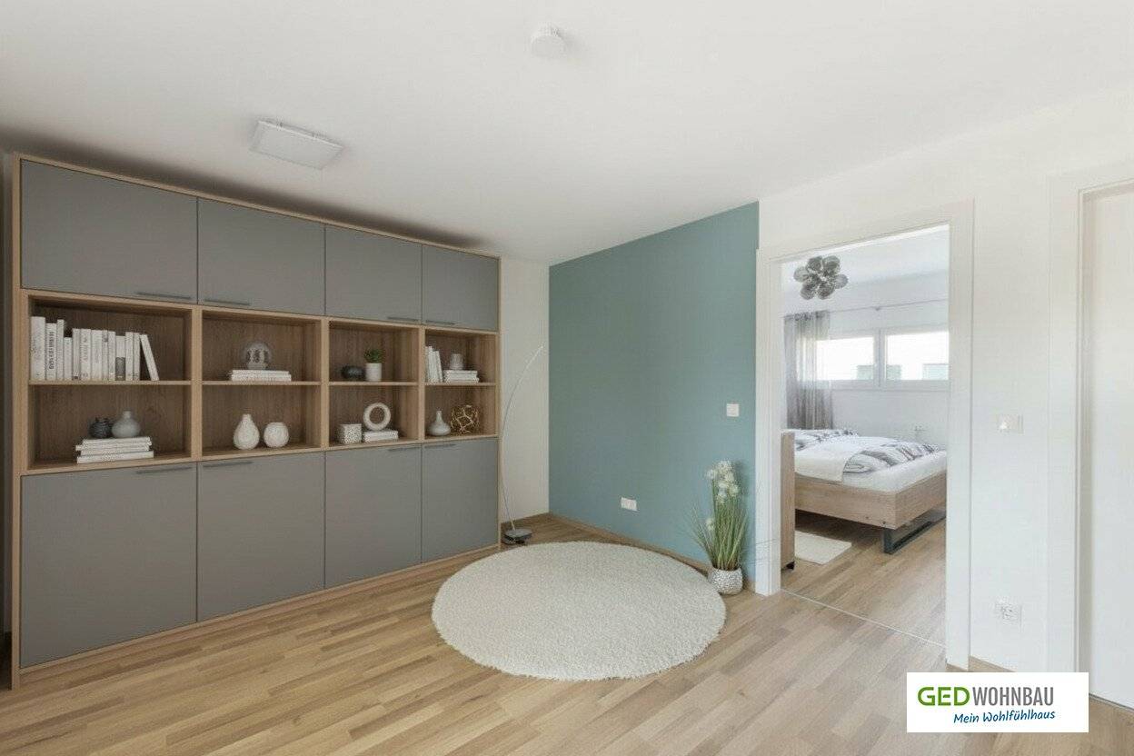 New construction first occupancy: semi-detached house in Großebersdorf with about 117 m² living space and garden commission free