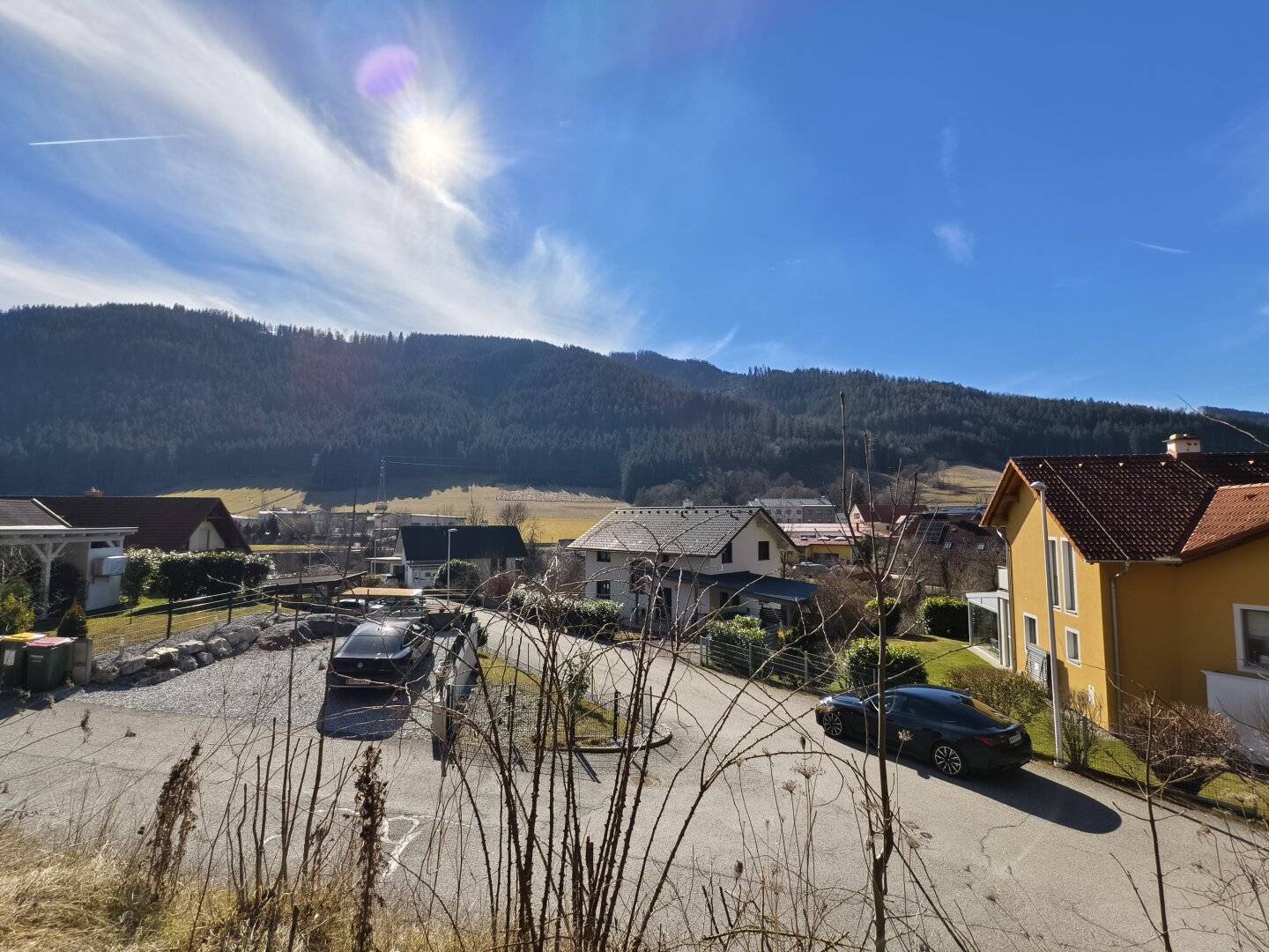 Sunny building plot in Kapfenberg in elevated location commission free for buyers