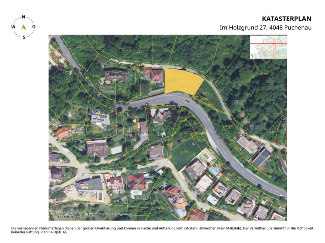 Katasterplan Im Holzgrund 17