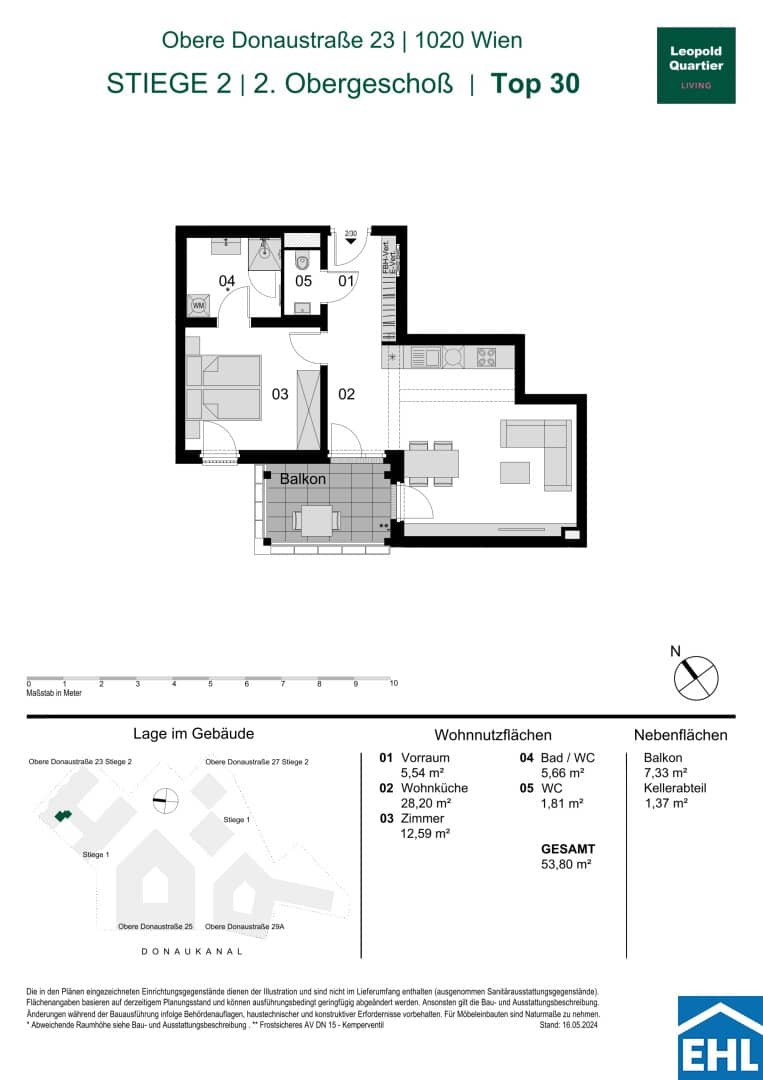 Apartment wood hybrid construction geothermal