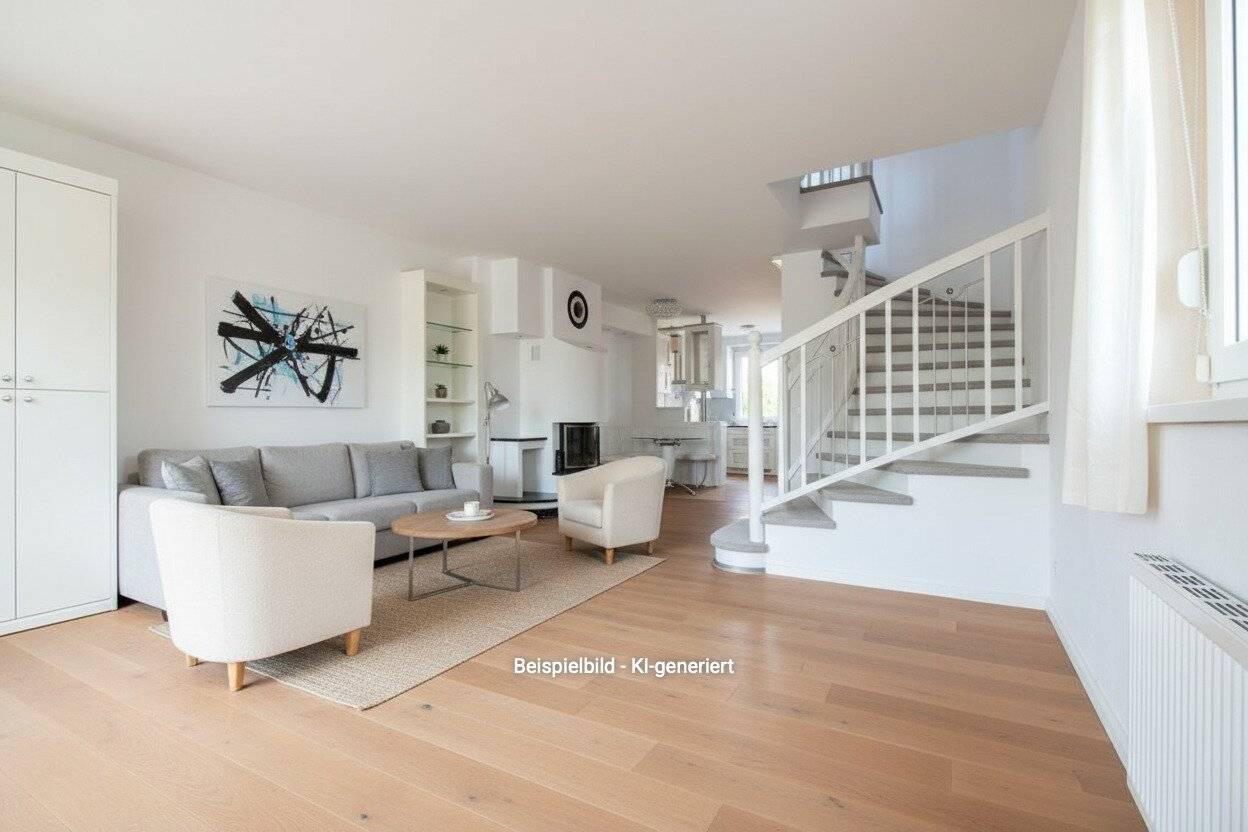 Corner townhouse with garden and fireplace at Schafberg