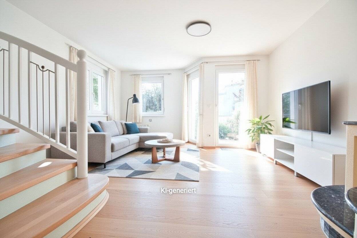 Corner townhouse with garden and fireplace at Schafberg