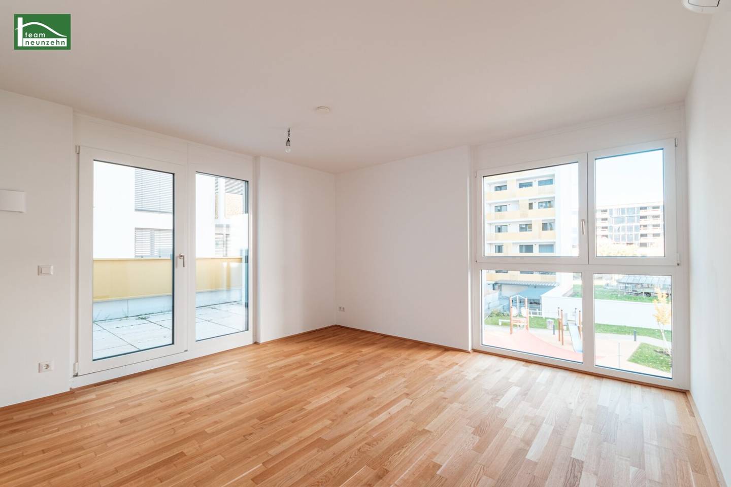 Kitchen and underground parking space already included! Lovely new-build first-occupancy apartment between An der Schanze and the Cherry Blossom Park