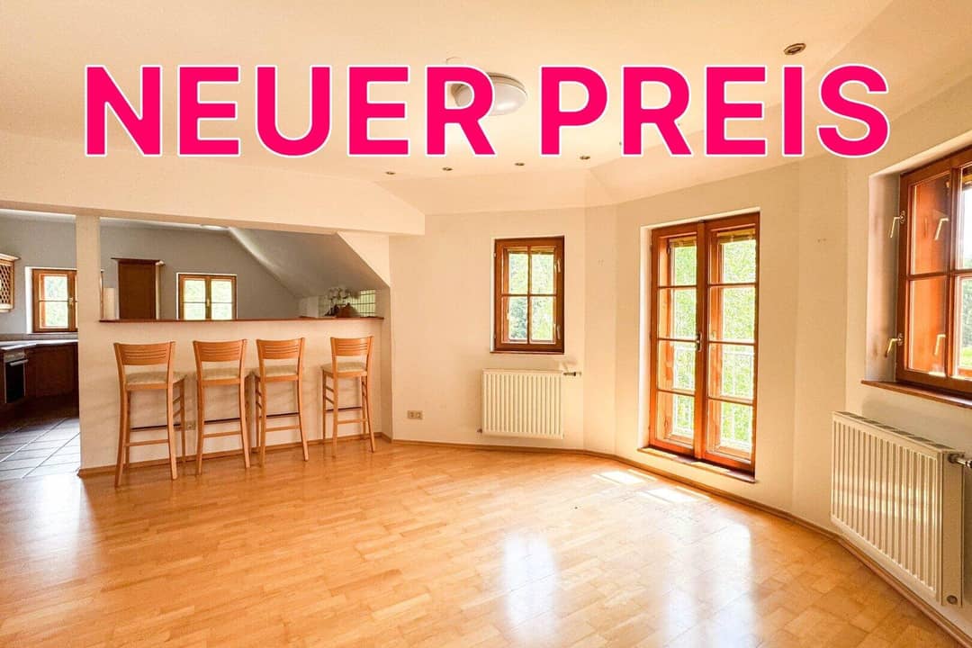 Wohnung mit Privatgarten und Stellplatz