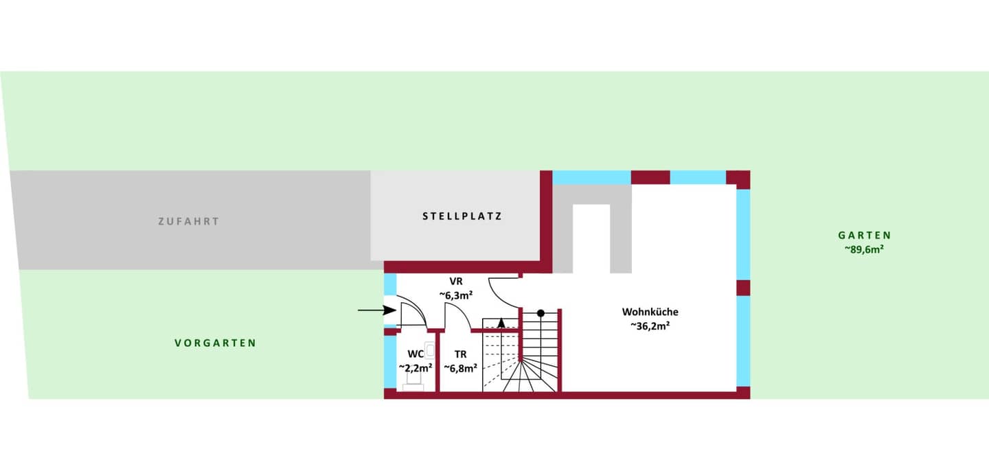 Elegante Neubauten: Erstbezug mit Garten, Terrasse und Luftwärmepumpe | Helle und moderne Räume | Hochwertige Ausstattung | Parkplatz