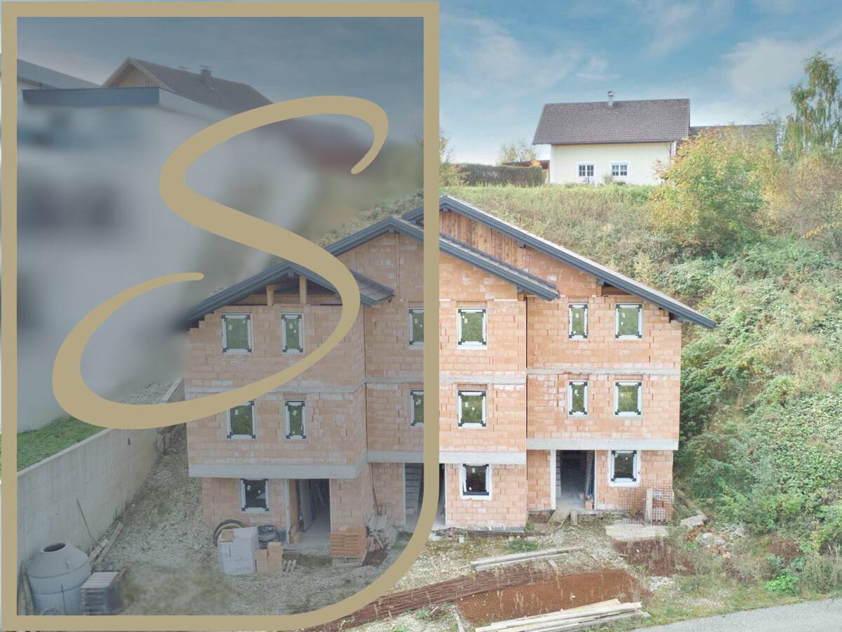 Reihenhaus-Projekt in Pischelsdorf bei Mattighofen!!
 Rohbau bereits fertig!
