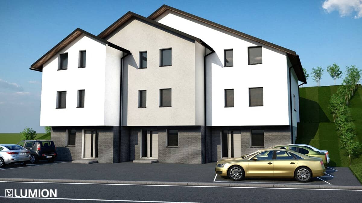 Reihenhaus-Projekt in Pischelsdorf bei Mattighofen!!
 Rohbau bereits fertig!