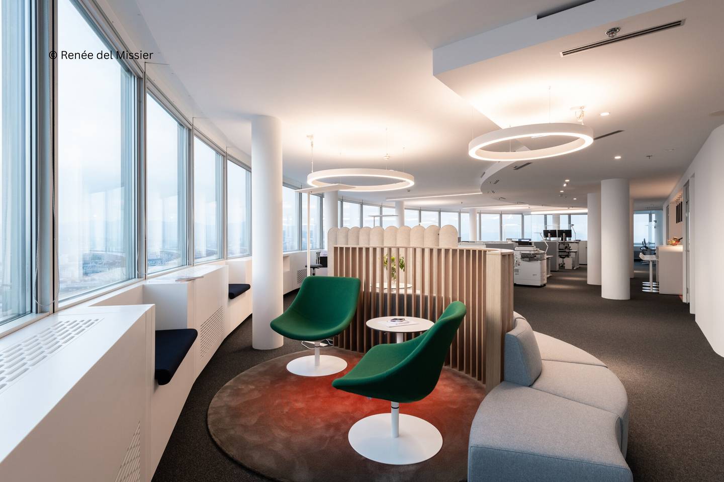 Moderne Bürofläche im Millennium Tower, 484 m², 26. OG in Wien 1200