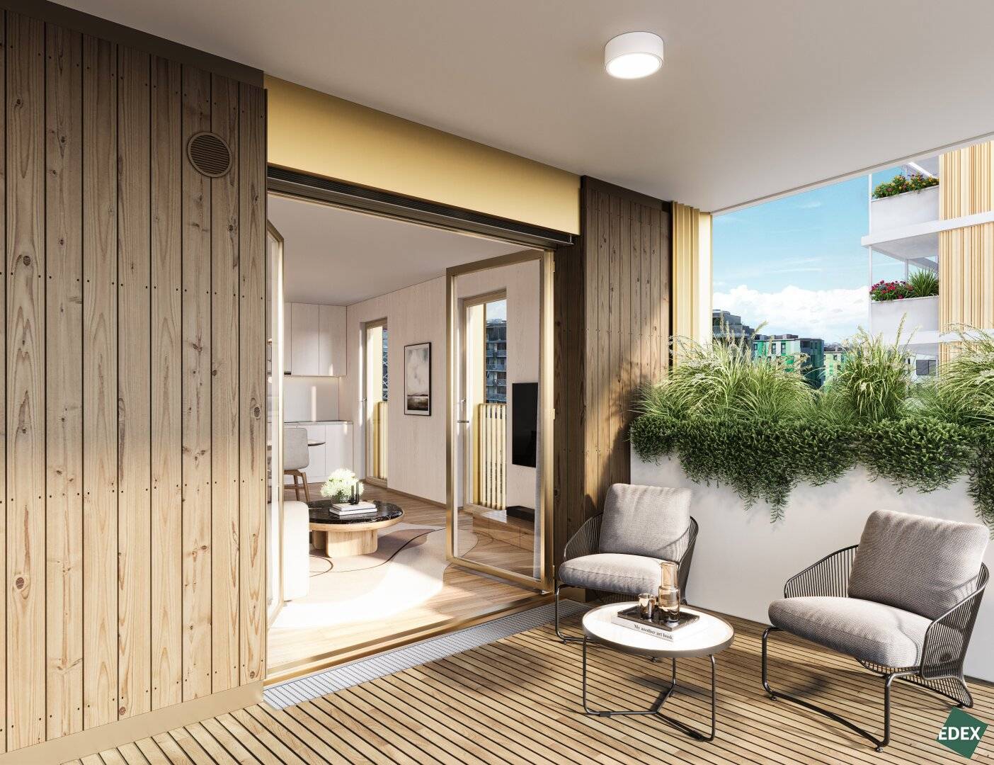 4-Zimmer-Wohnung mit Balkon in Wien 1030 – Village im Dritten