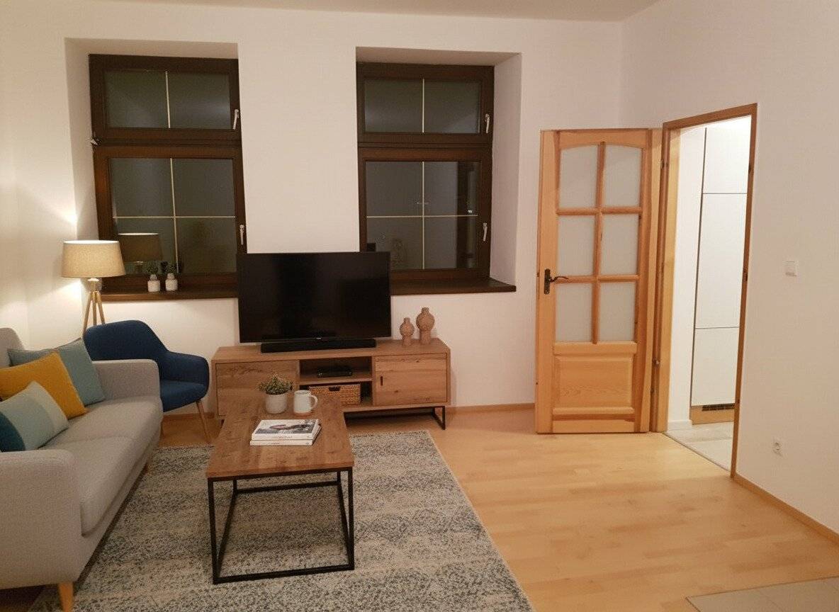 Wohnung mit Gartenmitbenutzung ruhiger Lage