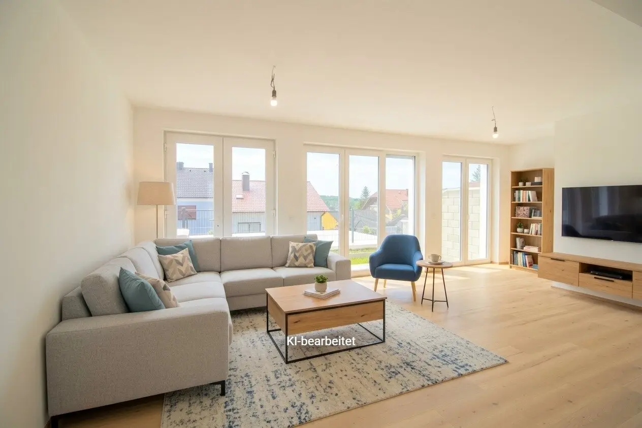 Semi detached house in the green with distant view Buy or rent